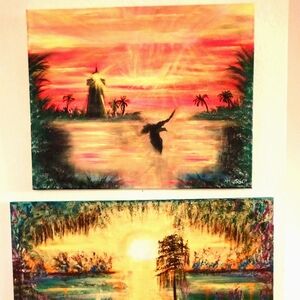 Original Acrylic Painting 16 x 20 Fine Art Signed